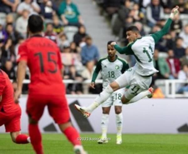 الاخضر السعودي يتلقى خسارة جديدة من كوريا الجنوبية