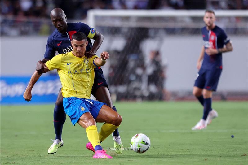 باريس جرمان يتعادل مع النصر السعودي وديا