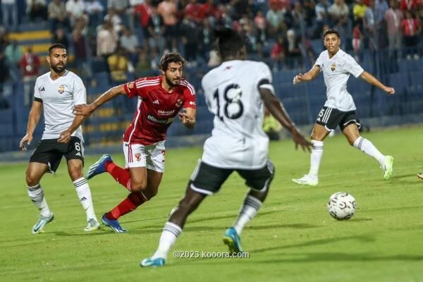 في الدوري المصري ..الجونة يفرض على الاهلي اول تعثر بالتعادل الايجابي