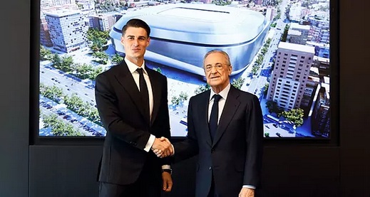 بيريز يرحب ب”العظيم” كيبا :انت الان لاعب في ريال مدريد بفضل تفانيك وعملك ويبعث رسالة لكورتوا