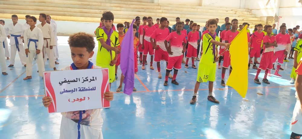 تدشين المراكز الشبابية والرياضية الصيفية في أبين