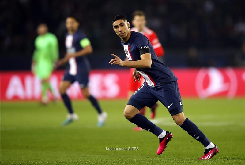تصرف عاطفي للمغربي حكيمي وبيريسيتش في ديربي الغضب