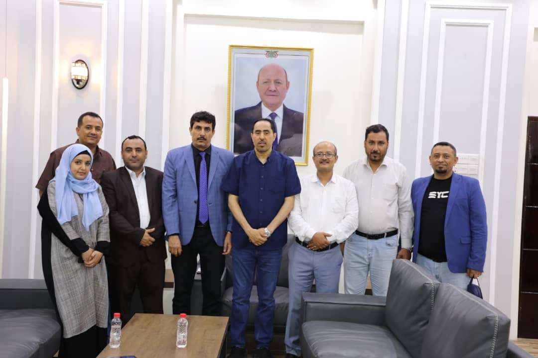 وزير الشباب والرياضة يبحث مع مديرمؤسسة تمدين تعزيز الشراكة وآفاق التعاون المستقبلي لخدمة الشباب اليمني