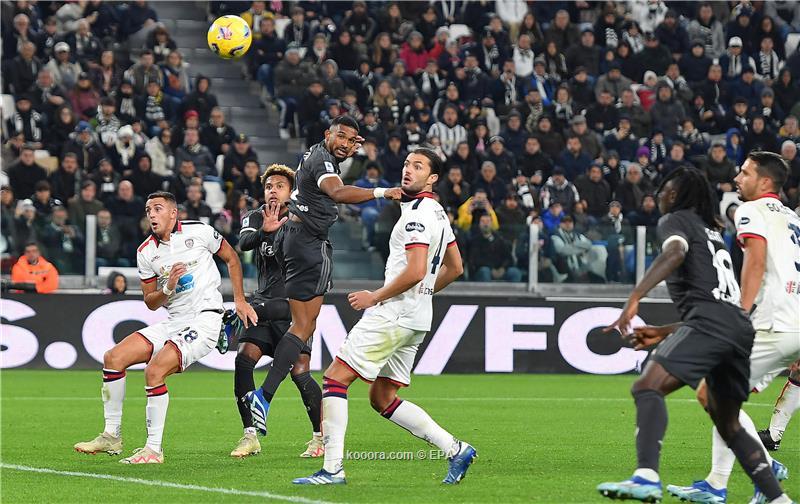 يوفنتوس يفوز على كالياري بثنائية ويتصدر الدوري الايطالي