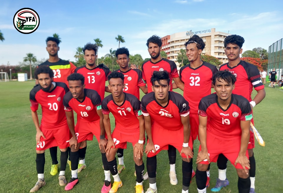 المنتخب اليمني الاولمبي يفوز على الاسماعيلي المصري بهدف محمد الداحي وديا