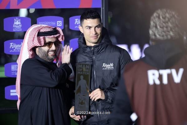 تركي آل الشيخ: كريستيانو رونالدو قائد النصر سيكون سفيرًا لموسم الرياض