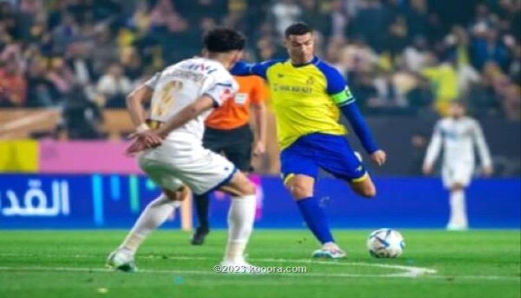 فاز بصعوبة على التعاون ..النصر يستعيد صدارة الدوري السعودي