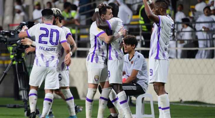 العين يتخطى الوحدة في الدوري الاماراتي