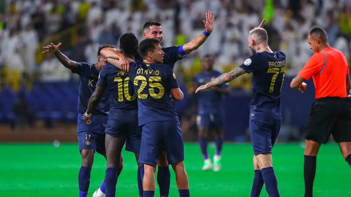 في دوري روشن السعودي ..النصر ييكتسح الشباب برباعية ثقيلة