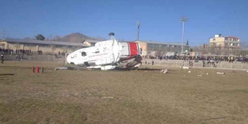 نجاة وزير الرياضة الايراني من حادث تحطم طائرة