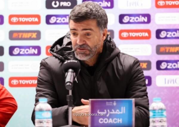 مدرب البحرين: طالبت اللاعبين بهذا الأمر أمام قطر