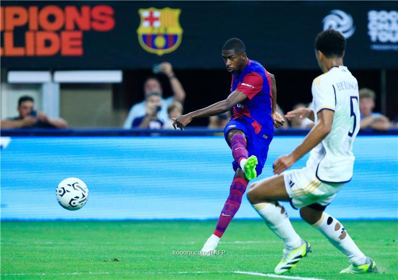 برشلونة يضرب ريال مدريد بثلاثية في الكلاسيكو الامريكي