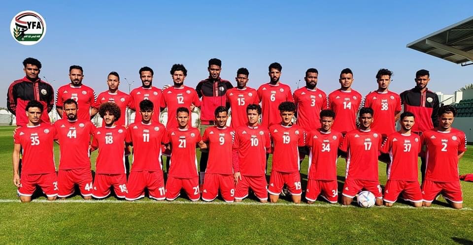 المنتخب اليمني يجري حصته التدريبية الاخيرة بالبصرة استعدادا لمواجهة السعودية في افتتاح خليحي 25