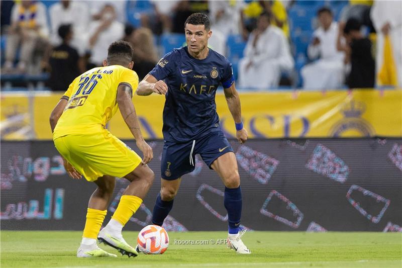 البرتغالي رونالدو يحتفل بالهدف 850.. ويبشر جماهير النصر السعودي