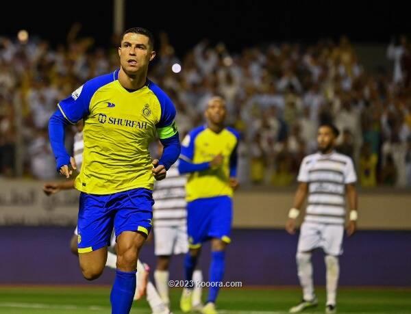 دوري روشن السعودي ..كريستيانو وتاليسكا يقودان النصر لتجاوز الطائي