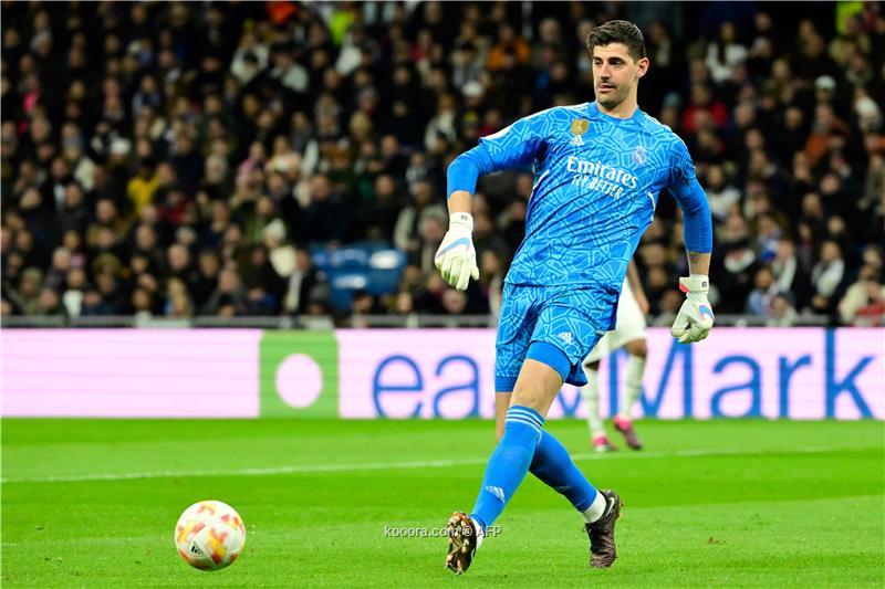 كورتوا: برشلونة انتصر بضربة حظ