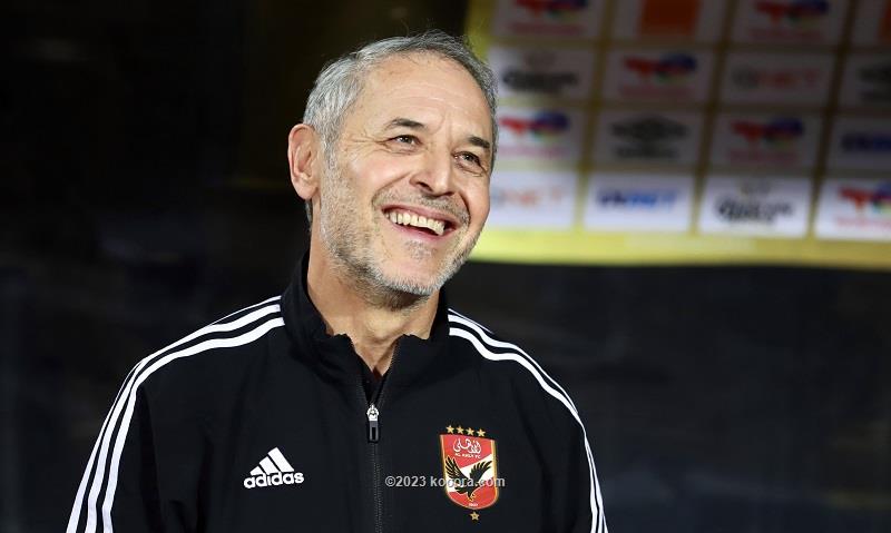 مدرب الاهلي المصري: احب التتويج في كل البطولات واعتمدت على اعادة التدوير بين اللاعبين