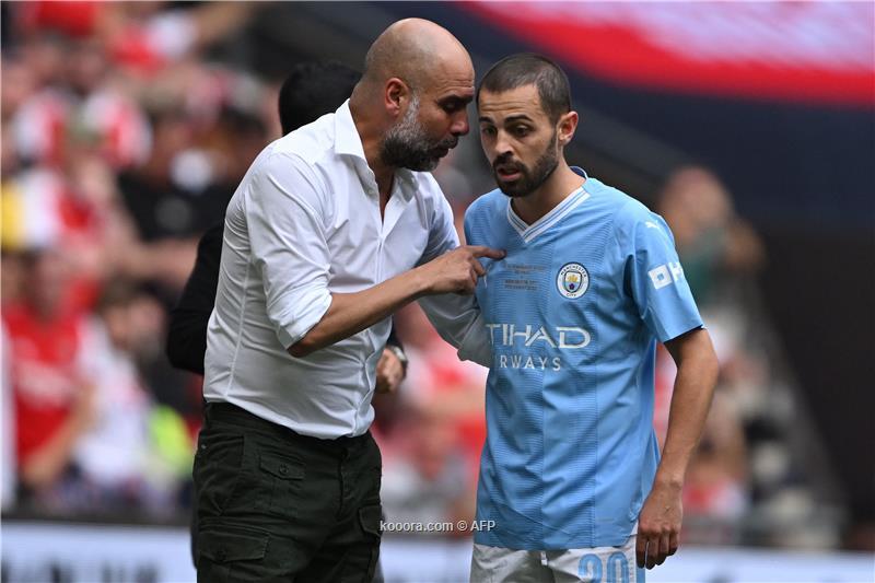 مانشستر سيتي يرفض عرض برشلونة لضم البرتغالي سيلفا