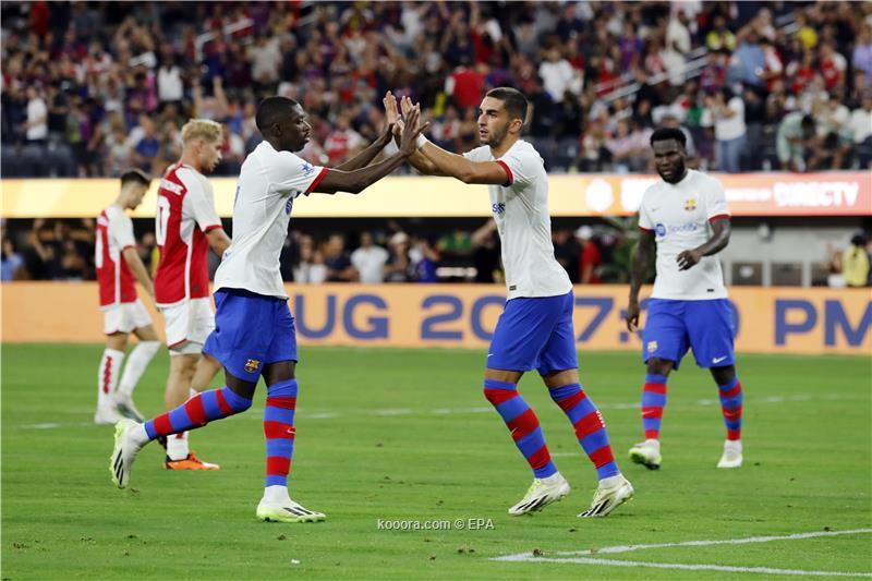 برشلونة يفاجئ ديمبلي بقرار جديد ويبلغه بحضور التدريب