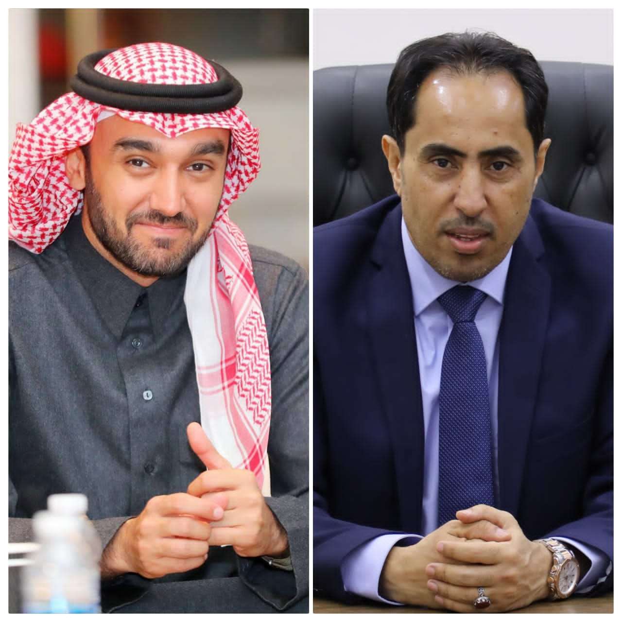 وزير الشباب والرياضة اليمني يهنيء نظيره السعودي بفوز بلاده  بتنظيم كأس العالم 2034