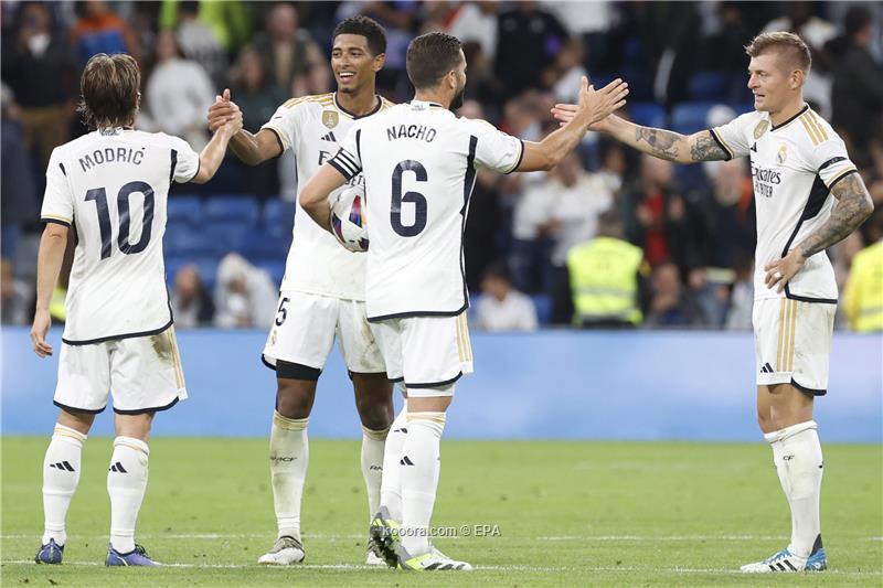 الانجليزي بيلينجهام يتوج بثاني جائزة مع ريال مدريد