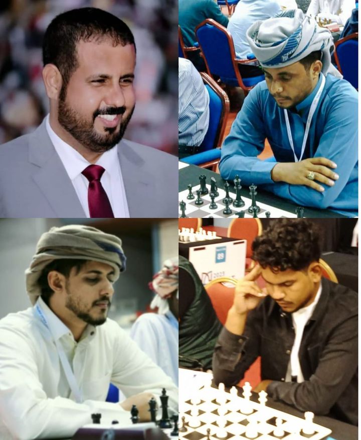 الشيخ رياض الجهوري يهنئ نجوم شطرنج وادي حضرموت لانجازاتهم في بطولة العالم الشطرنجية للهواة