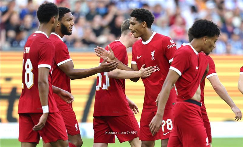 جوتا يمنح ليفربول فوزا على كارلسروه الالماني برباعية وديا