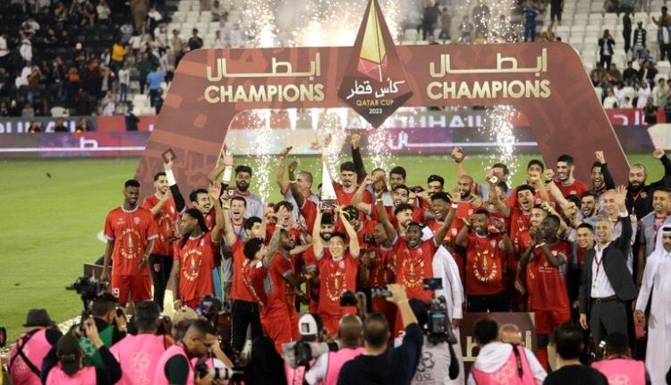 الدحيل بطلا لكأس قطر على حساب السد
