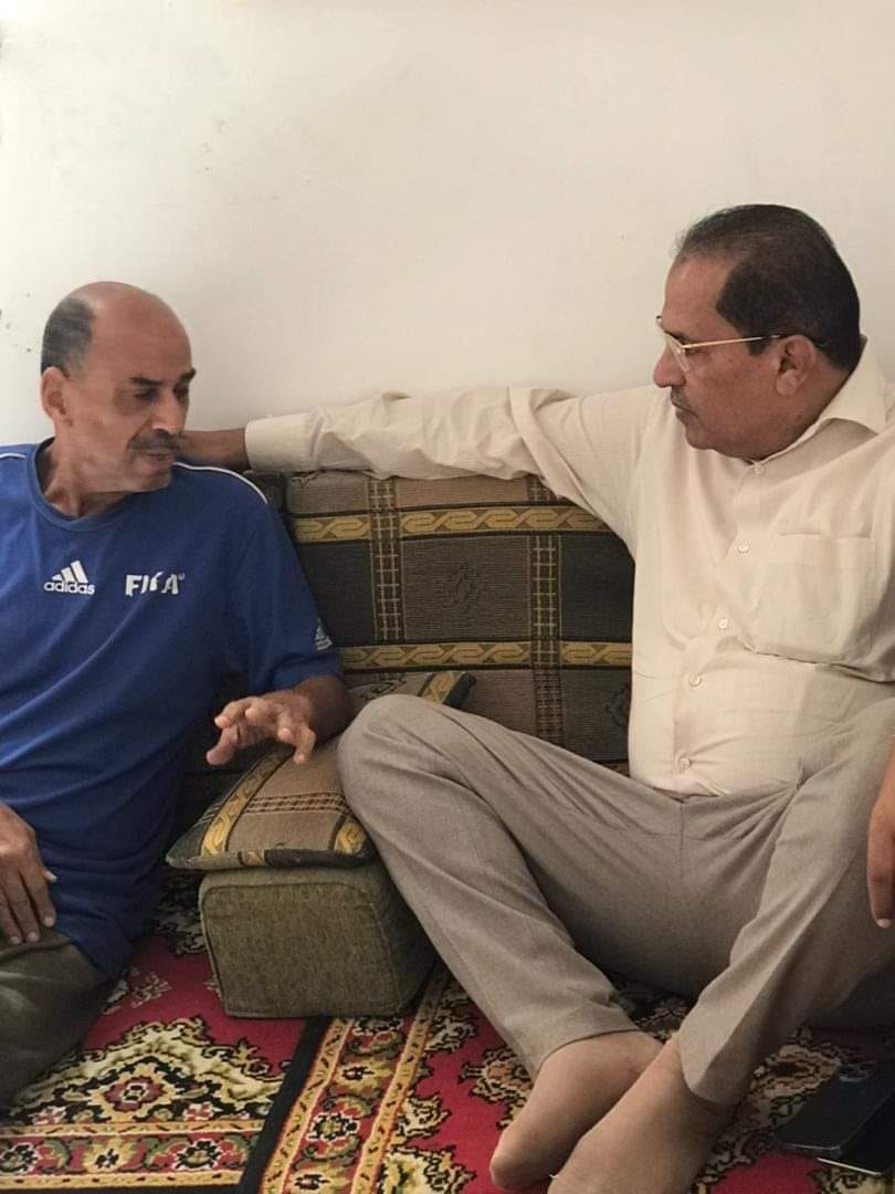 الشيخ علي جلب ..مواقف الوفاء في زيارة النجم الكبير جميل سيف