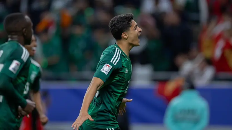 المنتخب السعودي يحسم تأهله إلى ثمن نهائي كاس آسيا بثنائية قيرغزستان