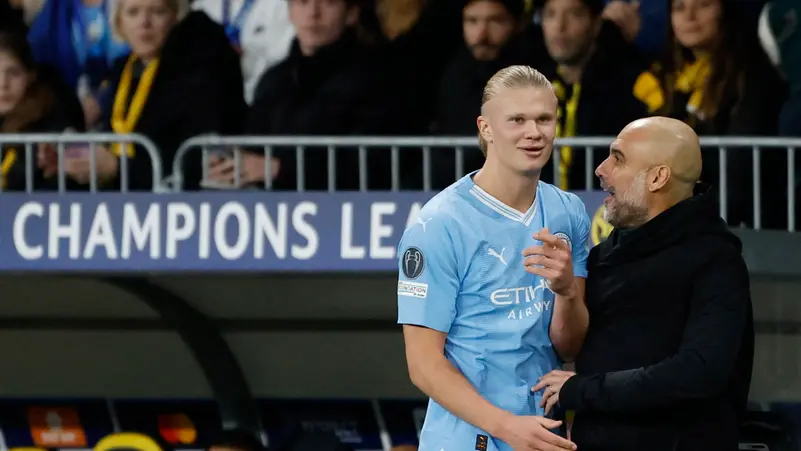غوارديولا عن رحيل هالاند: اسألوا إعلام مدريد