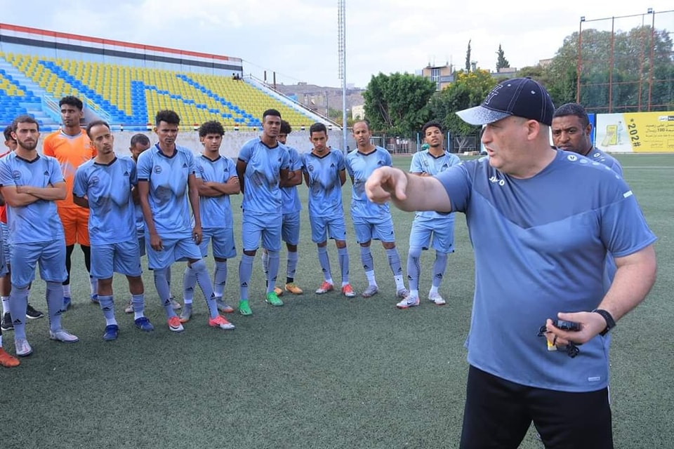 المنتخب اليمني الاول يواصل تحضيراته في المعسكر الداخلي في صنعاء