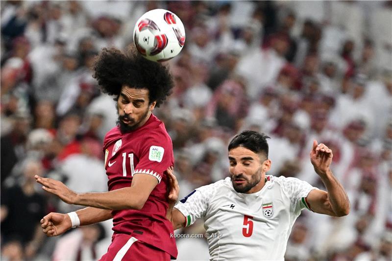 العنابي القطري يطيح بإيران ويضرب موعدا مع الأردن في نهائي كأس آسيا