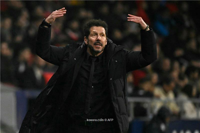 المدير الفني لاتلتيكو مدريد : كرة القدم “متغيرة جدا ” وأتخيل مسرحا كبيرا أمام أتلتيك بيلباو