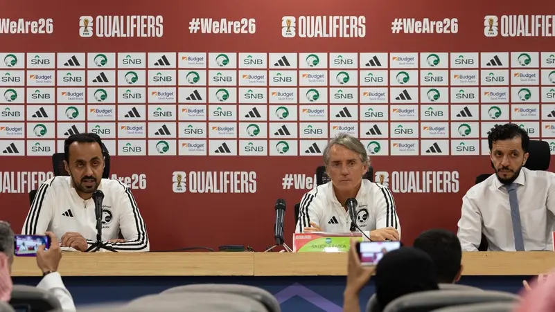 الايطالي مانشيني: باب المنتخب السعودي مفتوح للجميع