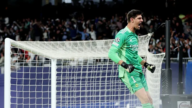 انتكاسة جديدة تؤجل عودة الحارس كورتوا إلى ريال مدريد