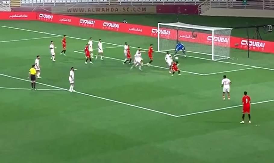 شاهد – هدف النجم اليمني عمر الداحي في مرمى المنتخب الاماراتي