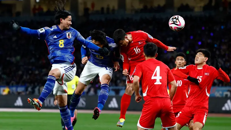 منتخب اليابان ينتزع فوزاً صعباً من كوريا الشمالية