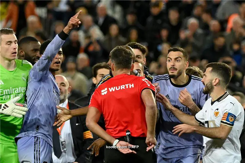 الكشف عن عقوبة حكم مباراة ريال مدريد وفالنسيا