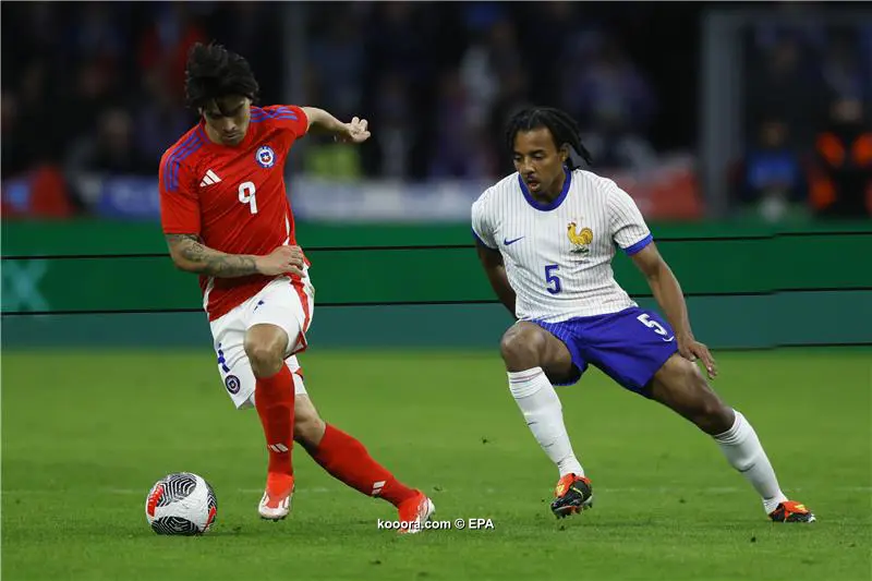 منتخب فرنسا يفوز على منتخب تشيلي وديا