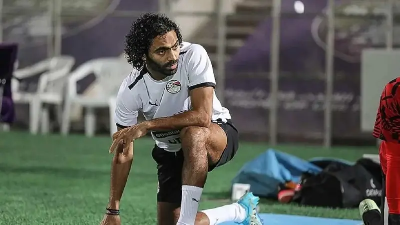 إستبعاد نجم الاهلي حسين الشحات من معسكر المنتخب المصري