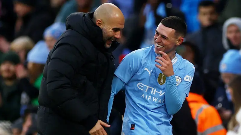 غوارديولا : فودين أفضل لاعب في الدوري الإنجليزي