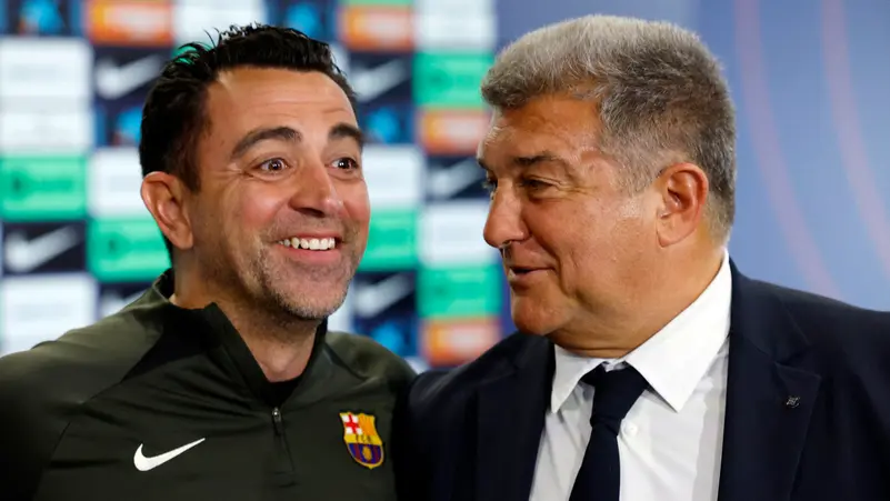 تشافي : انا مشجع كبير لبرشلونة ومتفاهم مع الرئيس