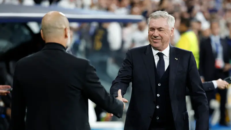 أنشيلوتي : ريال مدريد أهدر فرصة الفوز على مانشسترسيتي