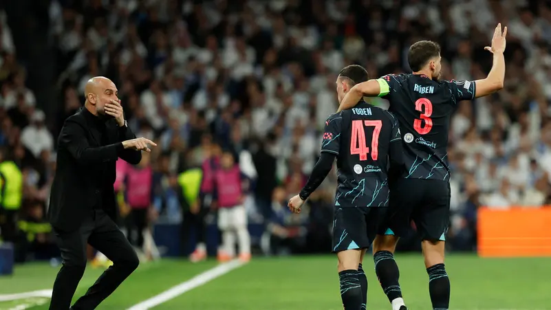 غوارديولا : سيطرنا على المباراة أمام ريال مدريد ولكن ..!
