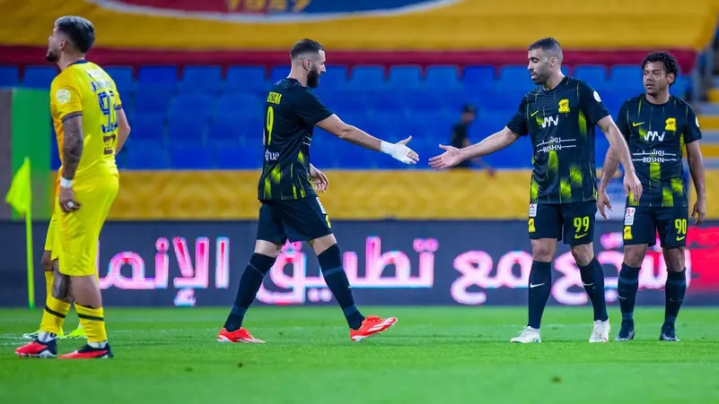 في الدوري السعودي ..الاتحاد يقترب من “الثالث” بهدفين في مرمى الحزم