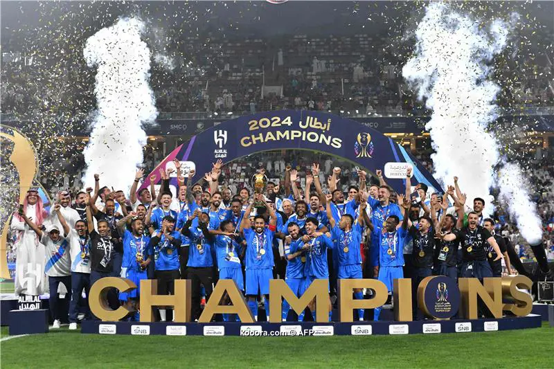 الهلال يتوج بطلا لكاس الدرعية للسوبر السعودي