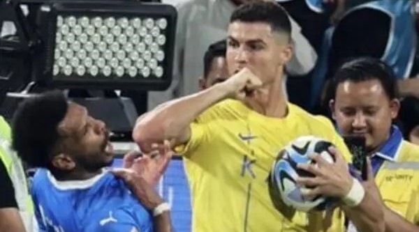 النصر السعودي ينكر التهمة الموجهة لرونالدو في الديربي