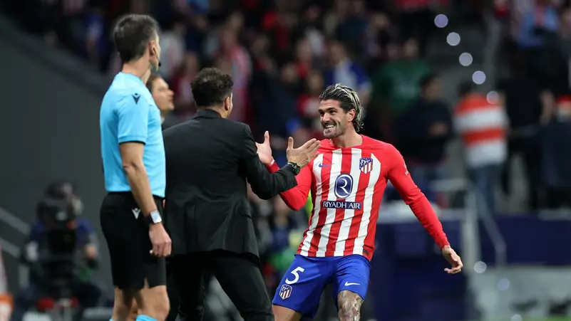 سيميوني : أتلتيكو مدريد جاهز للمعاناة أمام بروسيا دورتموند في لقاء الاياب