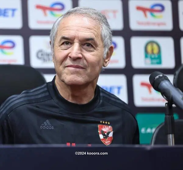 المدير الفني للاهلي المصري يحذر اللاعبين قبل مواجهة سيمبا التنزاني